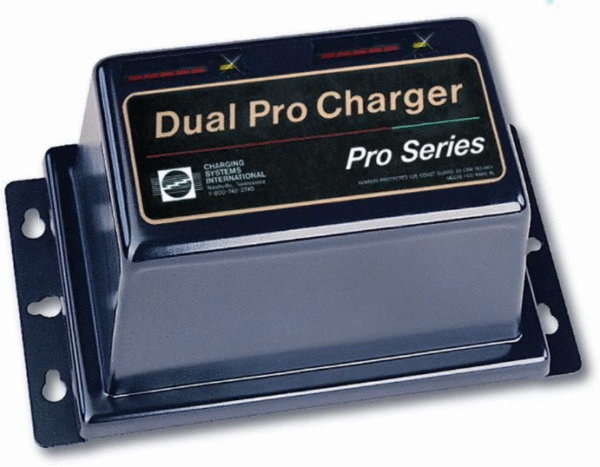 CHARGEUR DUAL CHARGEURS DE BATTERIES PLOMB ETANCHES DUAL - CE 230 V – Image 1