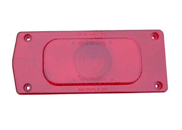 PLAQUE ARRIERE FEU ROUGE DROITE & GAUCHE