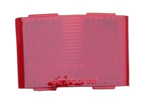 PLAQUE LATERALE FEU ROUGE DROITE OU GAUCHE