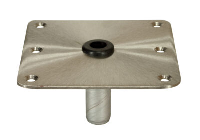 EMBASE DE SIÈGE INOX 18CM X 18CM