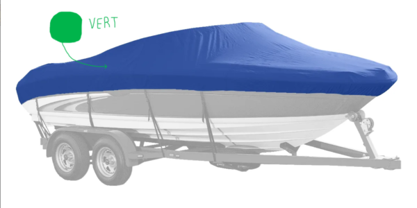 autres baches vert Bâche 14' – Image 1