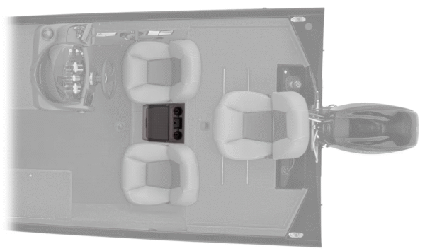 Console de Rangement centrale pour bass boat – Image 2